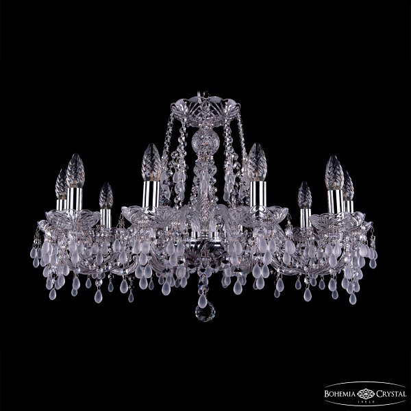 Люстра хрустальная 1410/10/240 Ni V0300 Bohemia Ivele Crystal