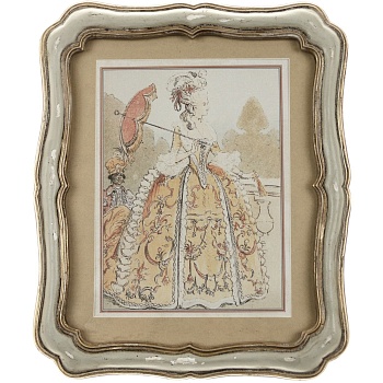 Панно настенное Барыня, под старину Glasar 28-167