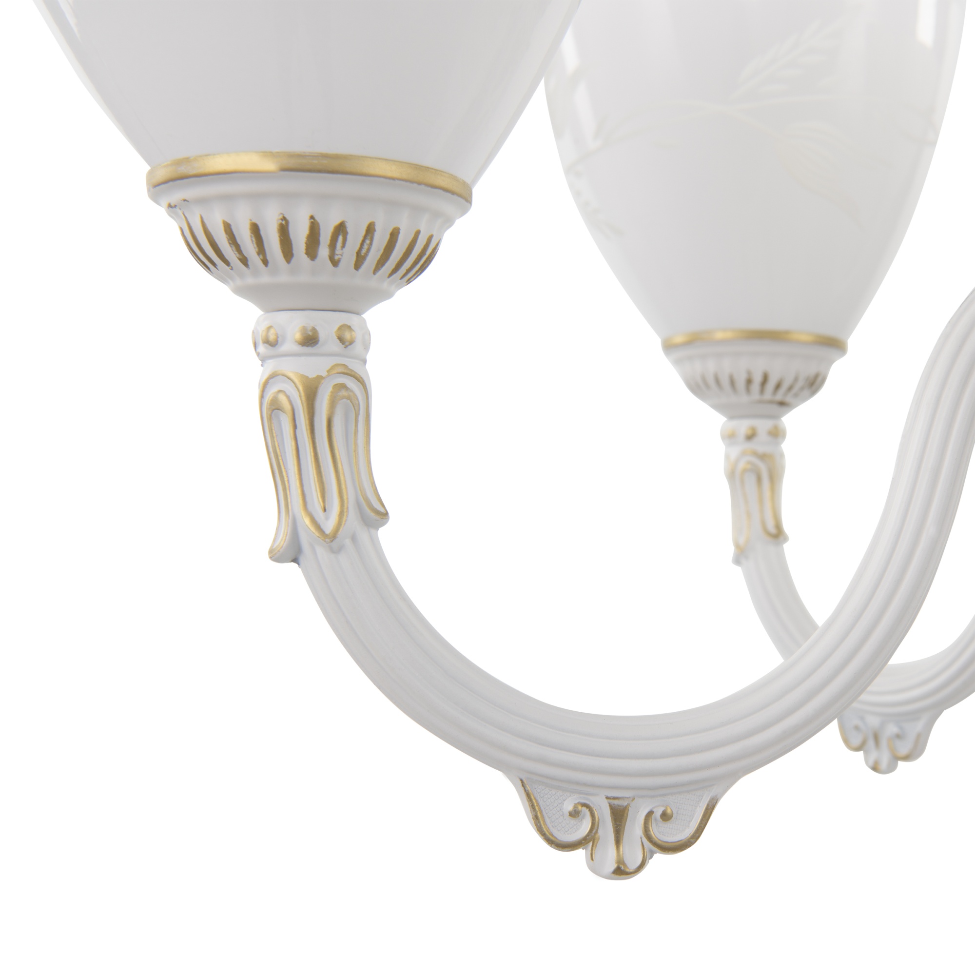 Люстра с плафонами 341837/6 WT+G Arte Milano