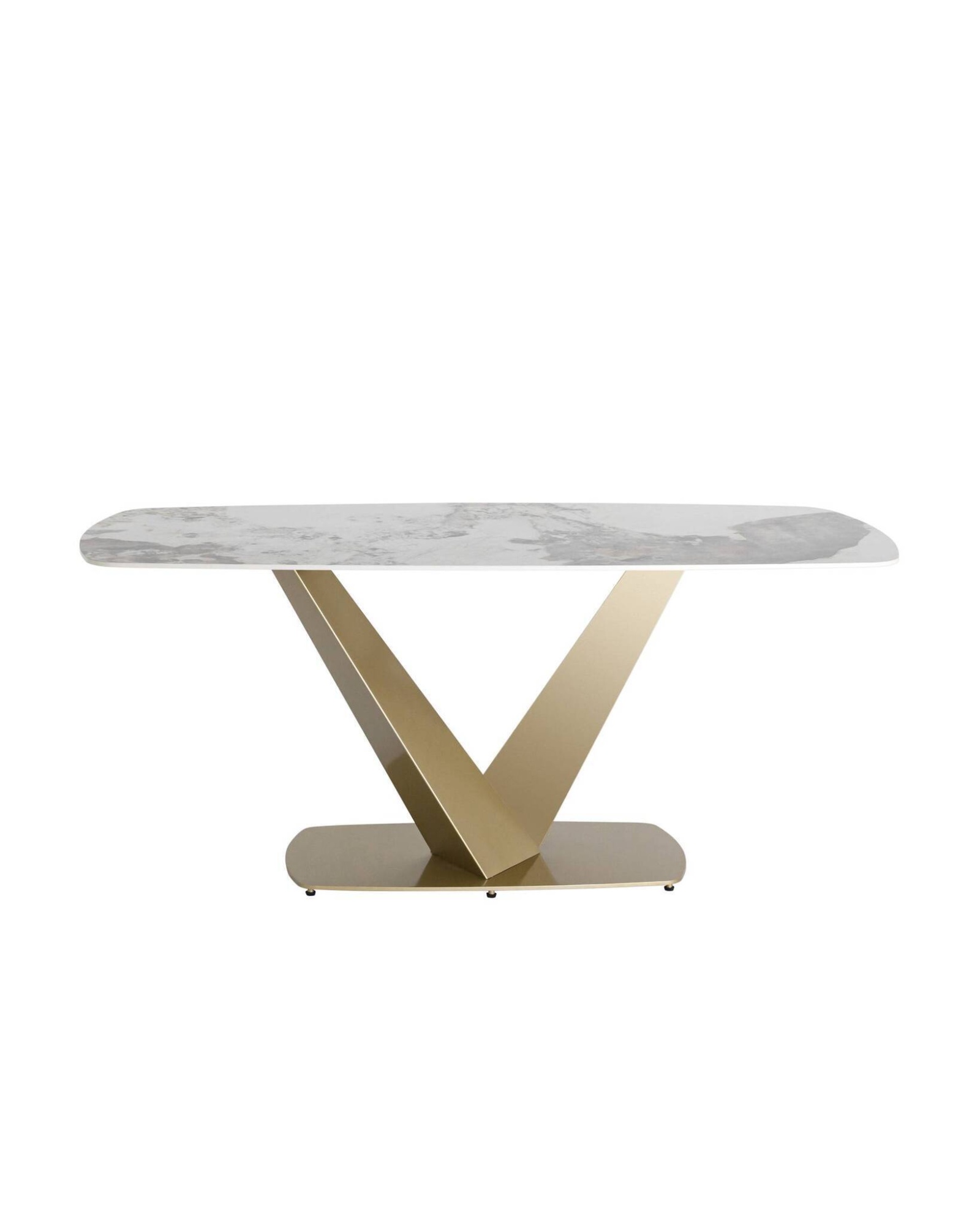 Стол обеденный Аврора 180*90 керамика светлая Stool Group