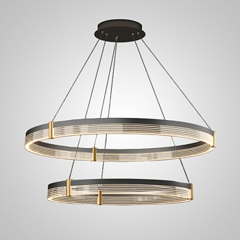 Подвесная люстра ALMER D80+100 by ImperiumLoft