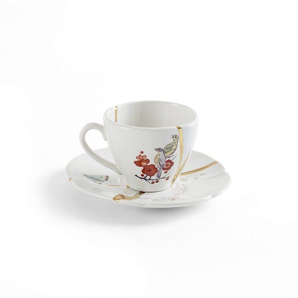 Кофейная пара Seletti Kintsugi 09642