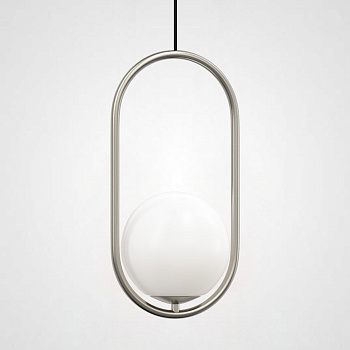 Подвесной светильник Matthew McCormick hoop 40 Chrome MILA Pendant by ImperiumLoft