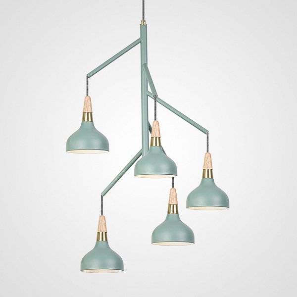 Люстра на штанге OPLAND CH D61 Blue by ImperiumLoft