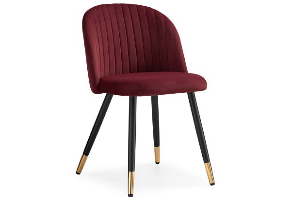 Стул Woodville Gabi wine red / black 15087