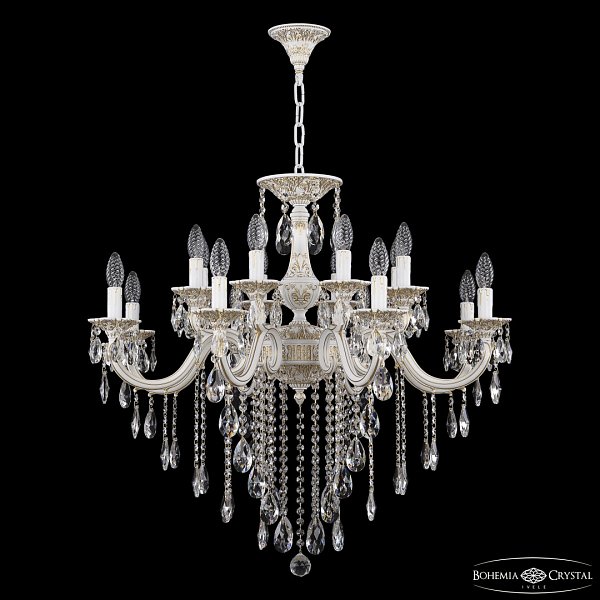 Люстра хрустальная AL78118/16/285 B WMG Bohemia Ivele Crystal