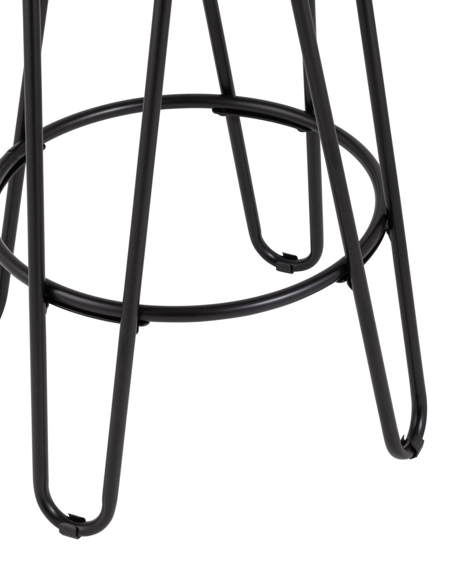 Стул полубарный АЗИЯ черный Stool Group