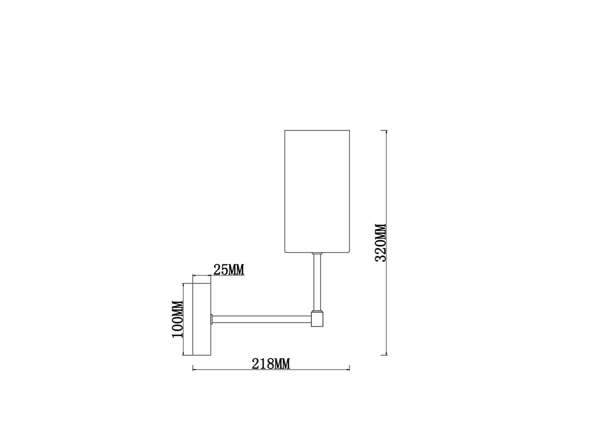 Настенный светильник Freya FR5184WL-01CH
