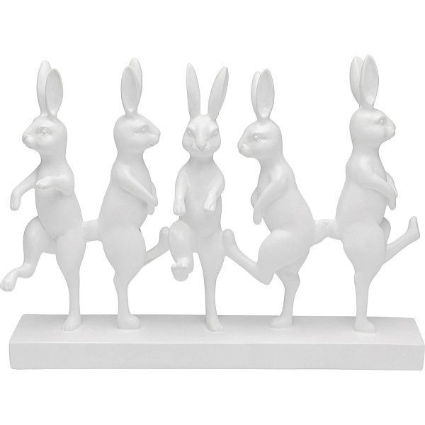 Фигура декоративная Dancing Rabbits 40cm KARE 56797