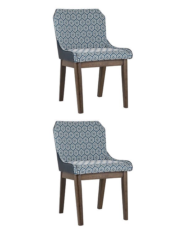 Стул NYMERIA синий 2 шт. Stool Group