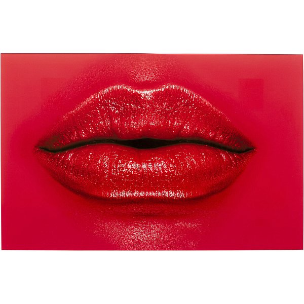 Картина стеклянная Red Lips 120x80 см KARE 57015