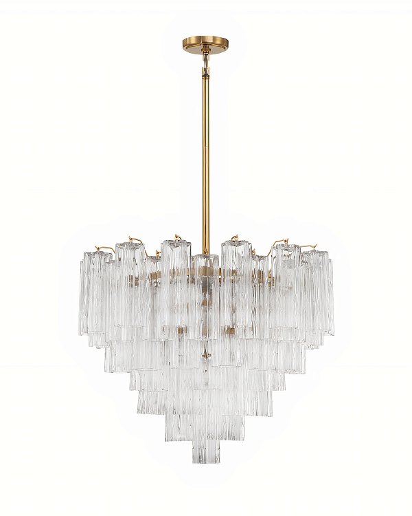 Люстра Толбот с прозрачным стеклом Louvre Home LCH970924SWL