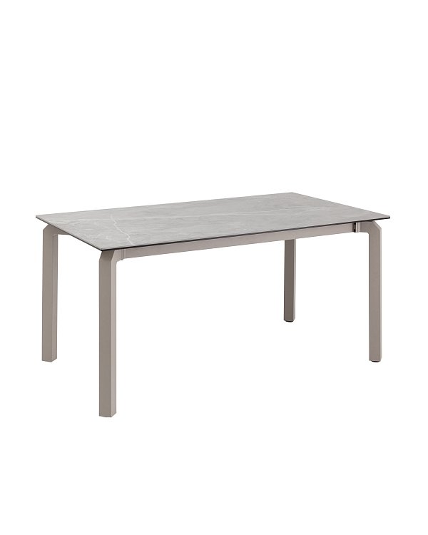 Стол обеденный Varden раскладной 160-220х90 см керамика серый Stool Group