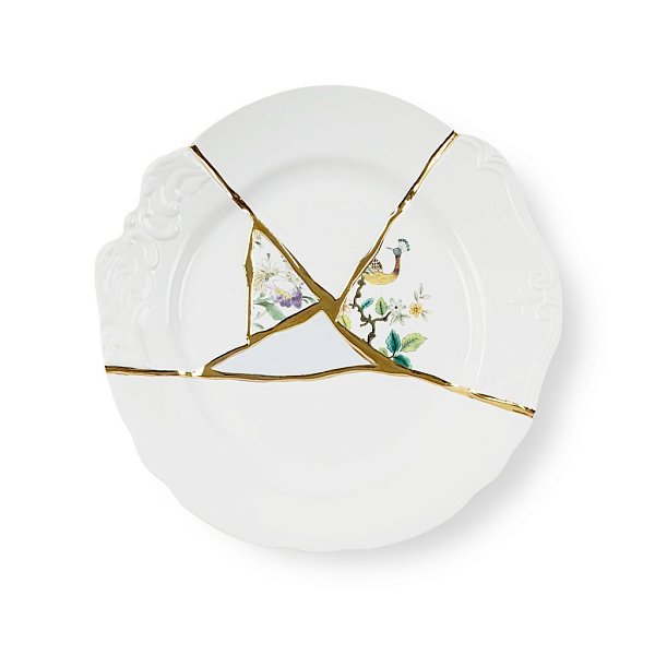 Тарелка Seletti Kintsugi 09612
