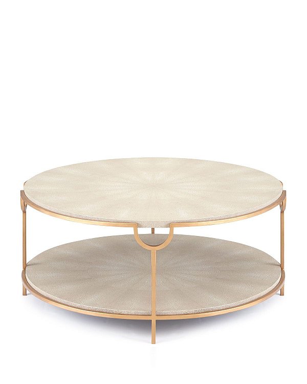 Бежевый кофейный стол Louvre Home Олдем LHFCT096TS/DPO