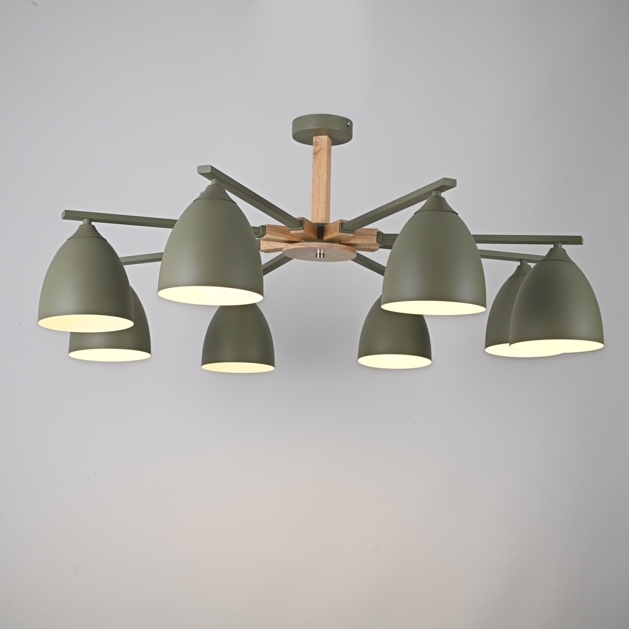 Потолочная люстра NOA 8 Olive by ImperiumLoft