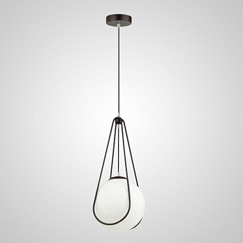 Подвесной светильник CHASIL ONE Black Silver by ImperiumLoft