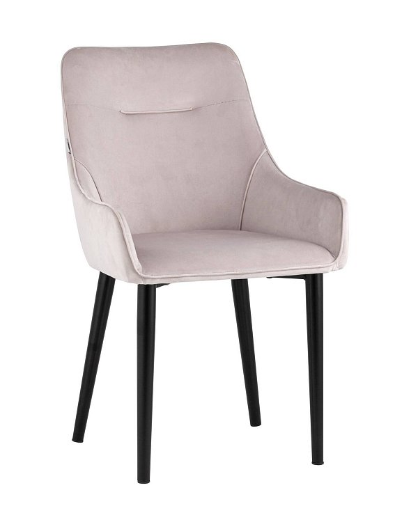 Стул Джоан велюр светло-розовый Stool Group