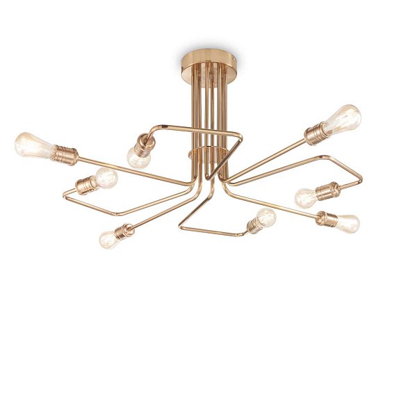 Потолочный светильник Ideal Lux TRIUMPH PL8 OTTONE 160313