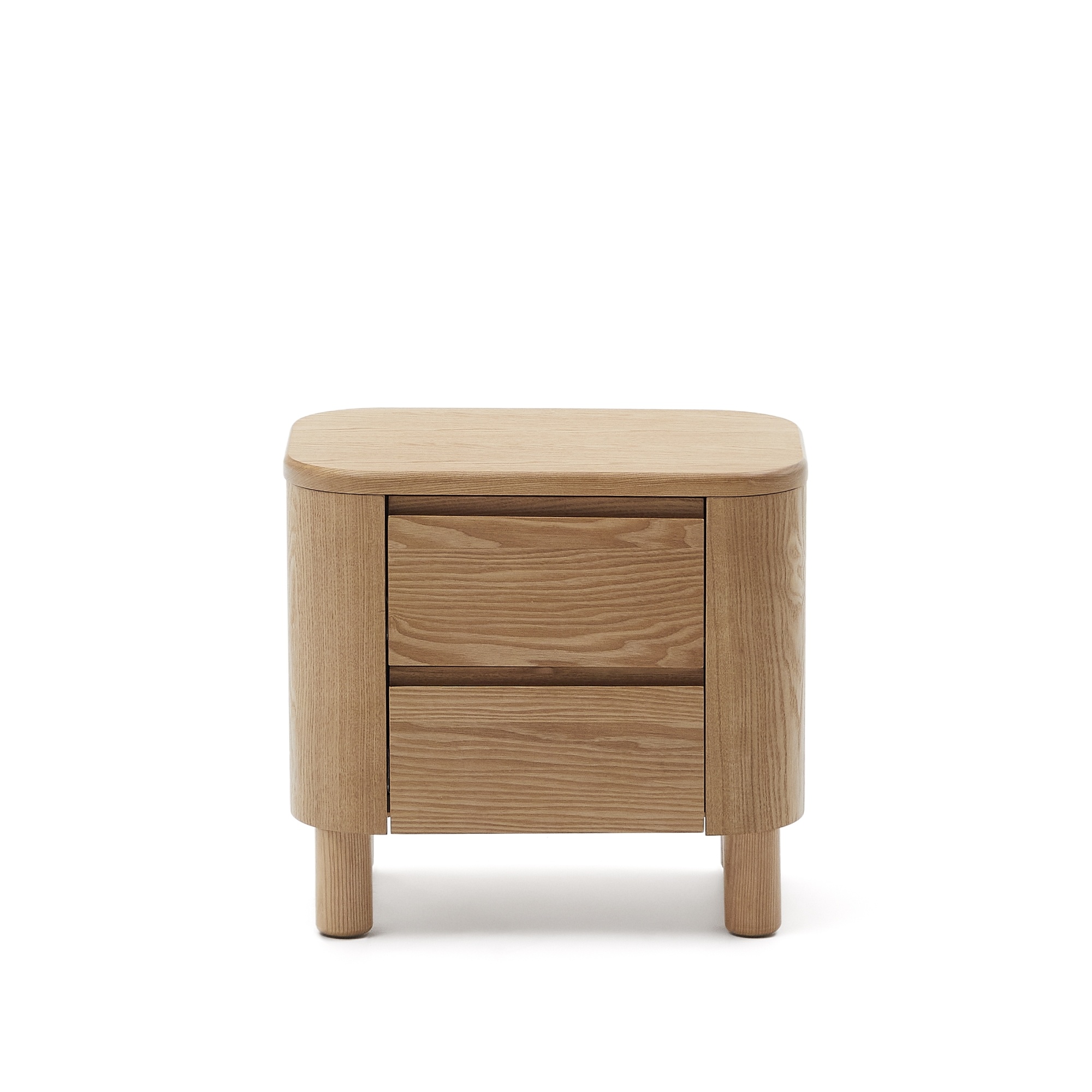 Прикроватная тумбочка Salaya из ясеневой фанеры 55 см x 50 см La Forma (ex Julia Grup)