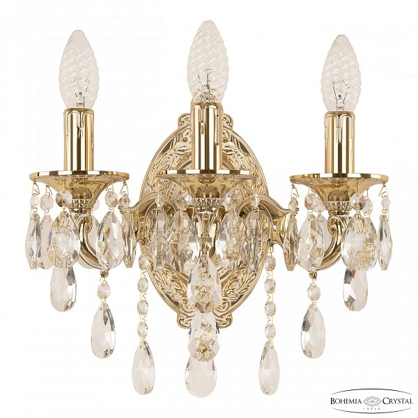 Бра бронзовые 7301B10/3/125 B GW Bohemia Ivele Crystal