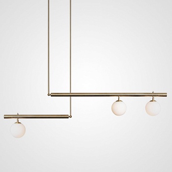 Подвесной светильник BARRA Gold 3 лампы by ImperiumLoft