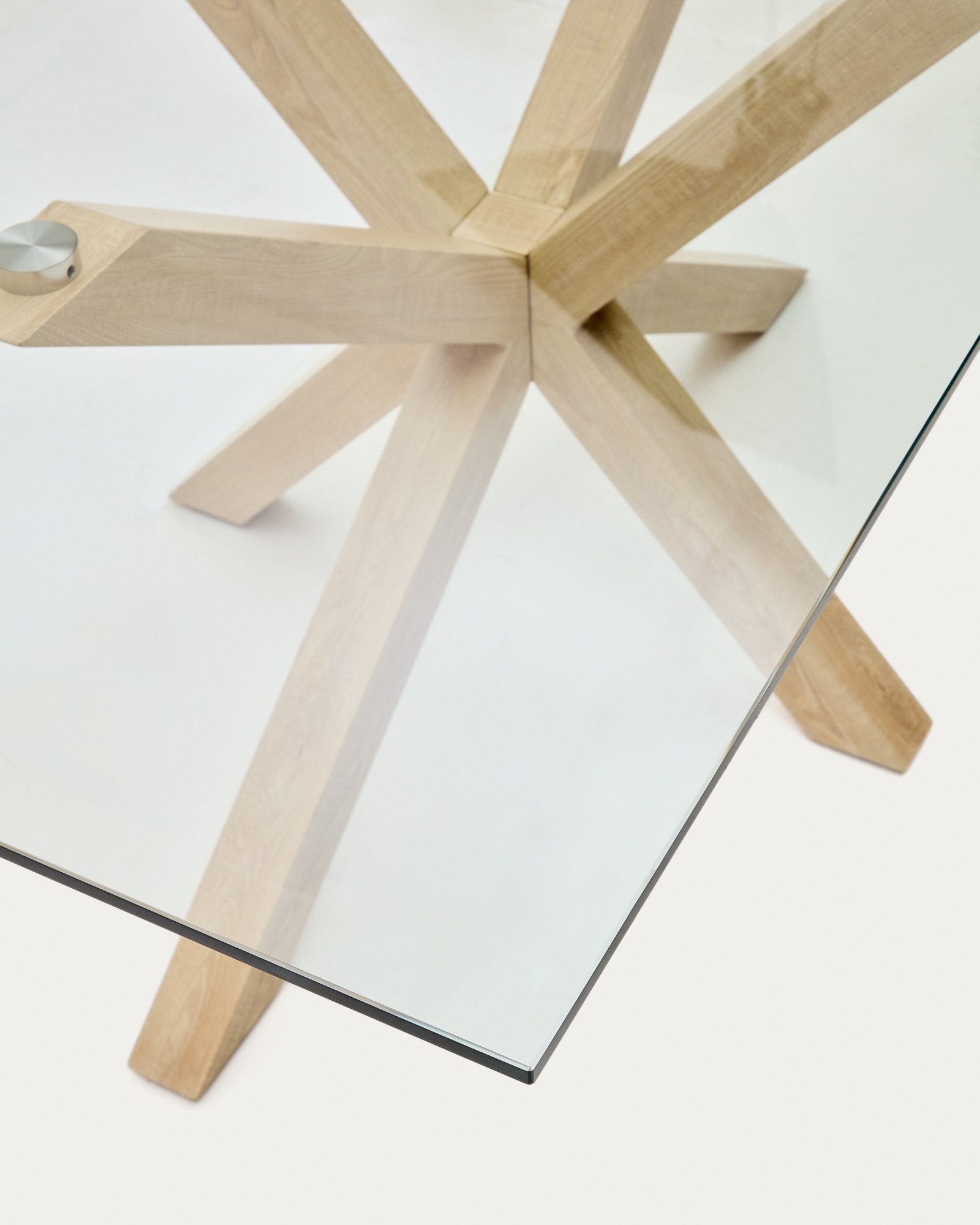 Обеденный стол Arya 180x100 стекло La Forma (ex Julia Grup)