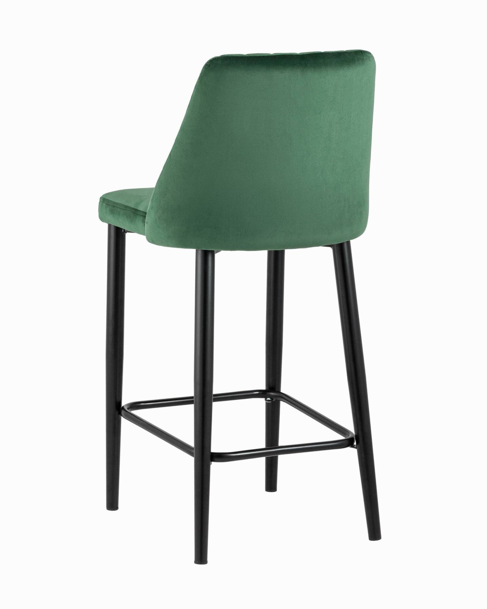 Стул полубарный Диего велюр зеленый Stool Group
