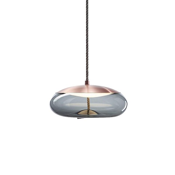 Подвесной светильник Delight Collection Knot D copper/blue