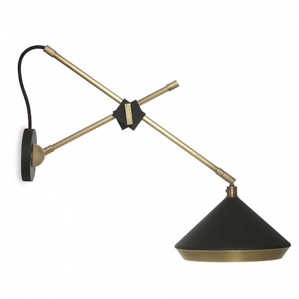 Бра Bert Frank SHEAR SHEAR WALL LIGHT Черный by ImperiumLoft
