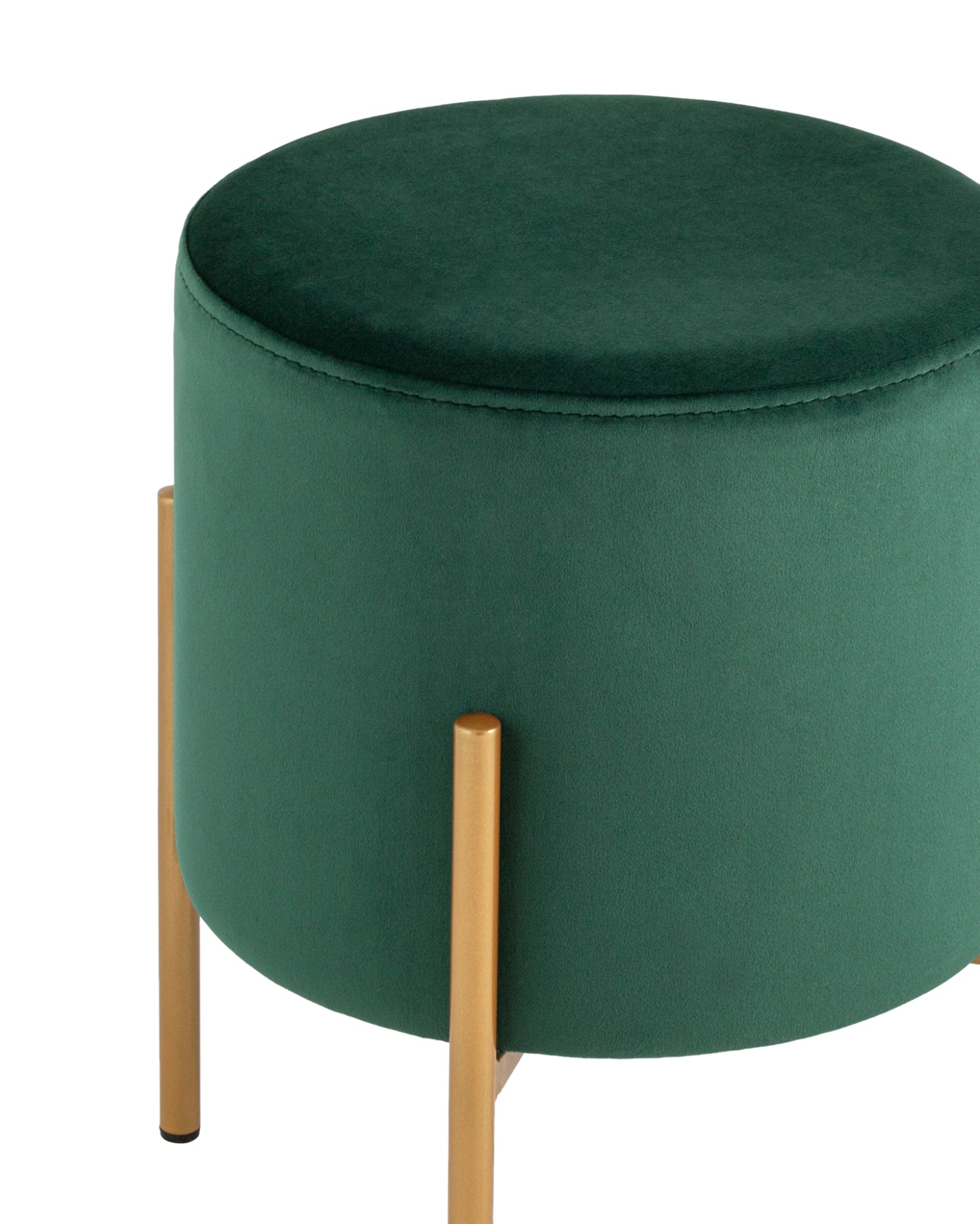 Пуф Кейси велюр зелёный Stool Group