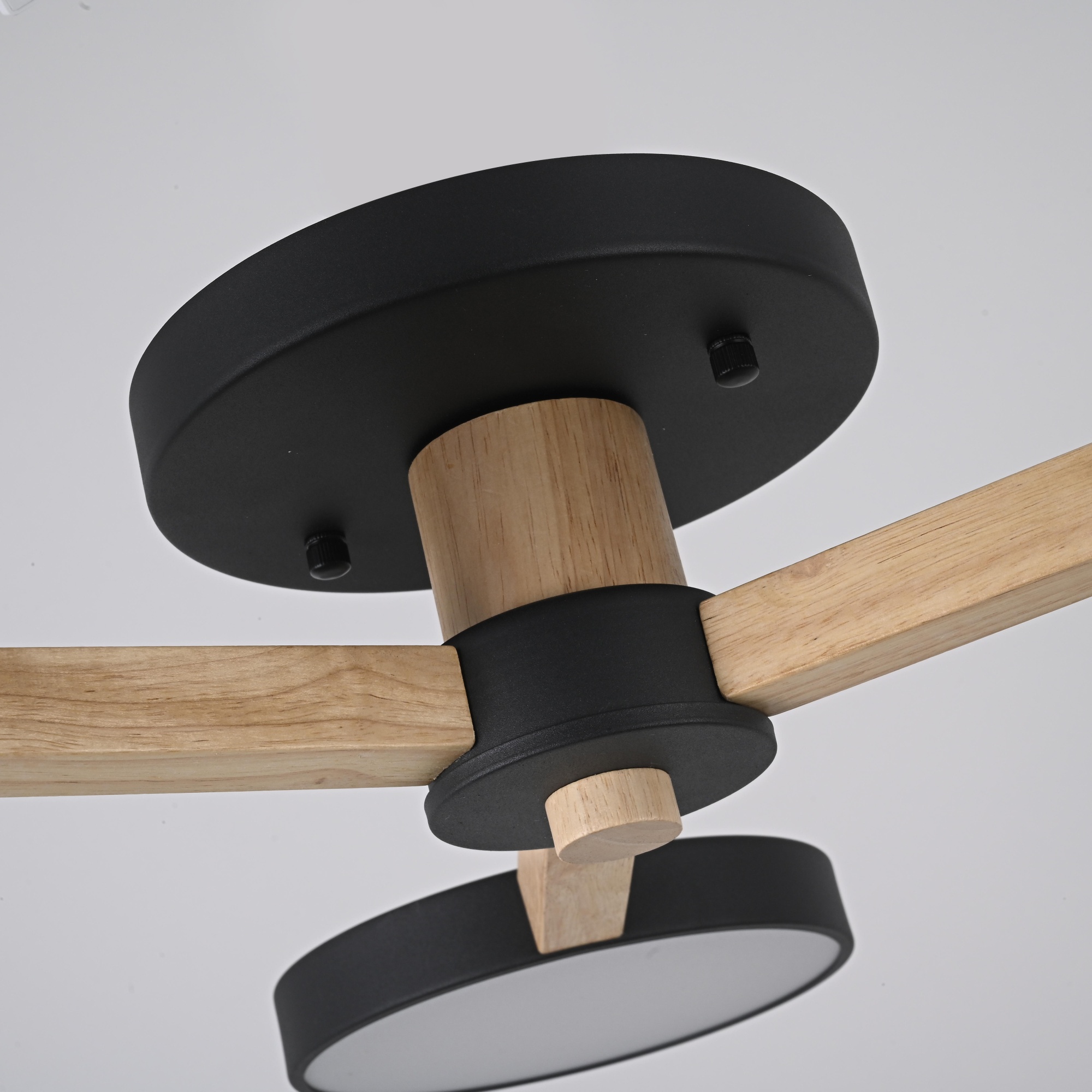 Потолочная люстра TURNA 3 Black by ImperiumLoft