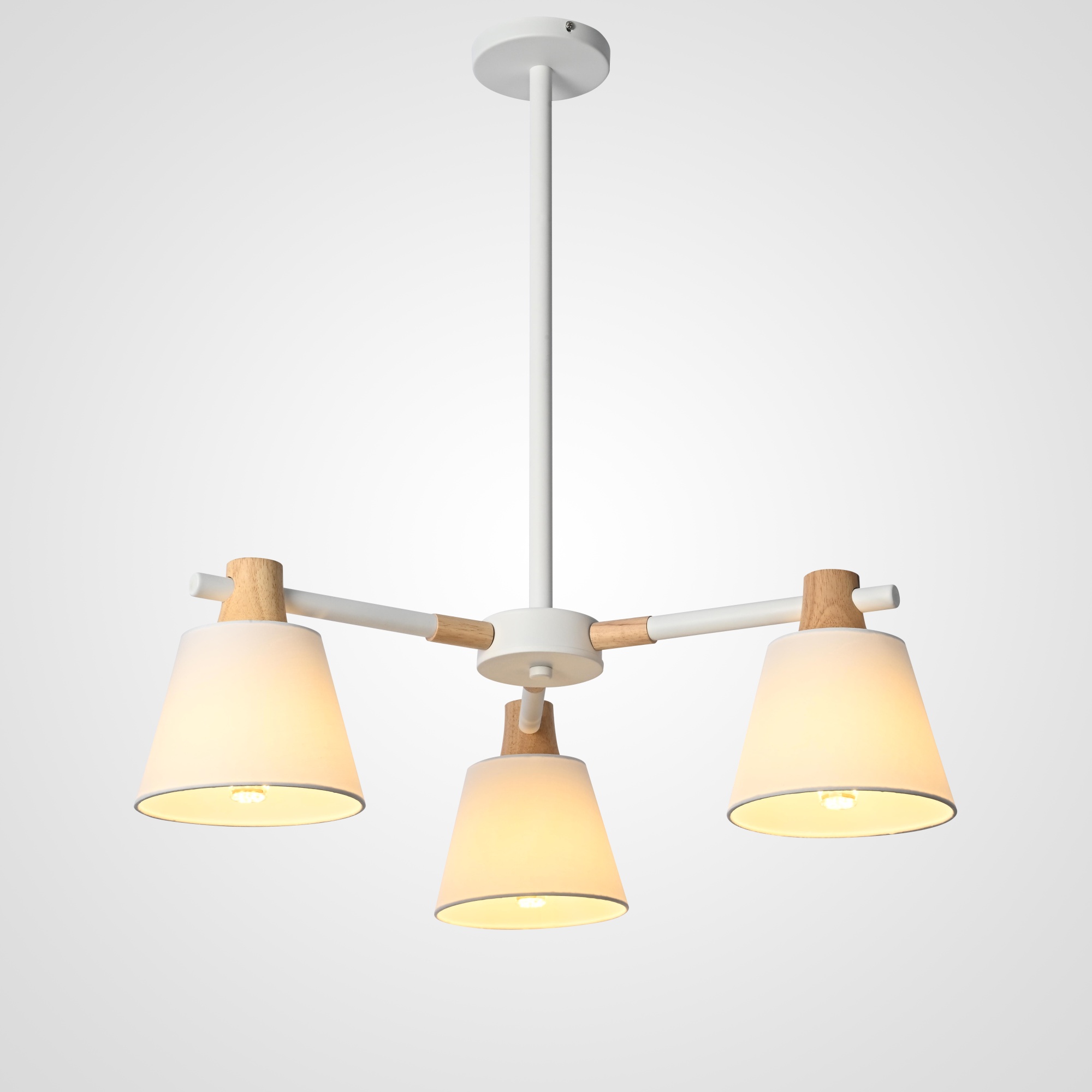 Потолочная Люстра На Штанге Natura A White 3 By Imperiumloft