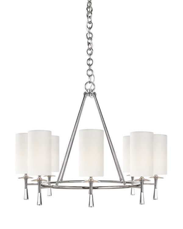 Серебряная люстра Валенте Louvre Home LHLCH310124XNP