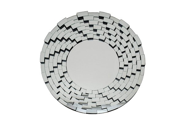 Зеркало круглое в раме из зеркальных элементов Garda Decor 50SX-1915