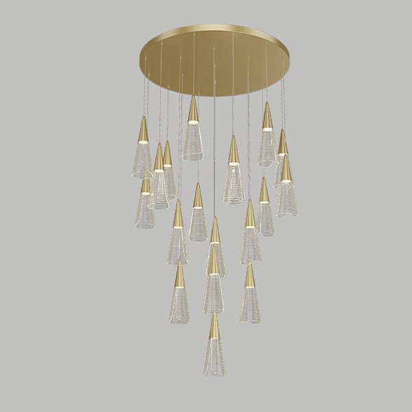 Подвесной светильник MANDORA L19 Brass by ImperiumLoft