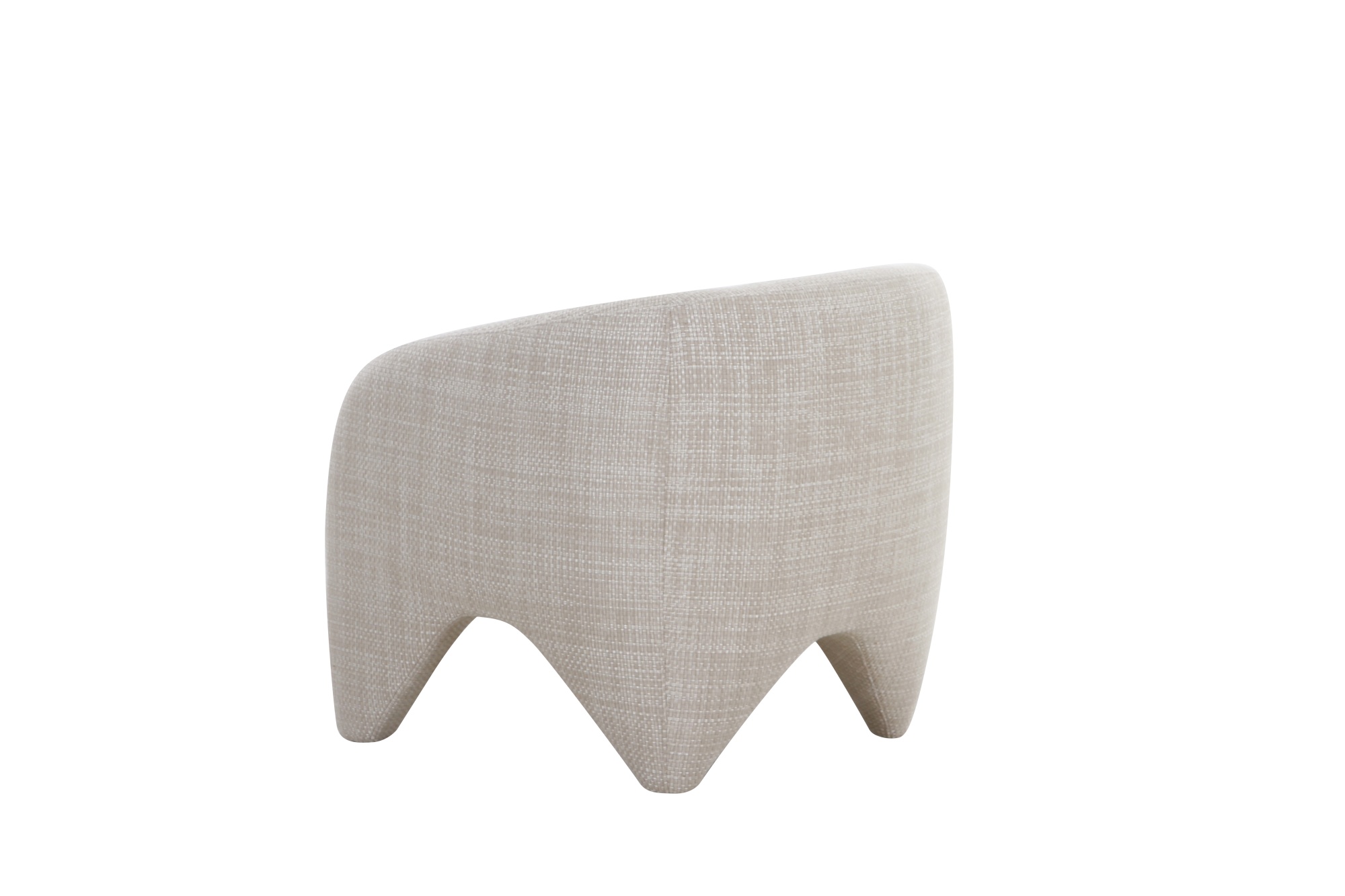 Кресло Molveno белое Garda Decor ZW-23081