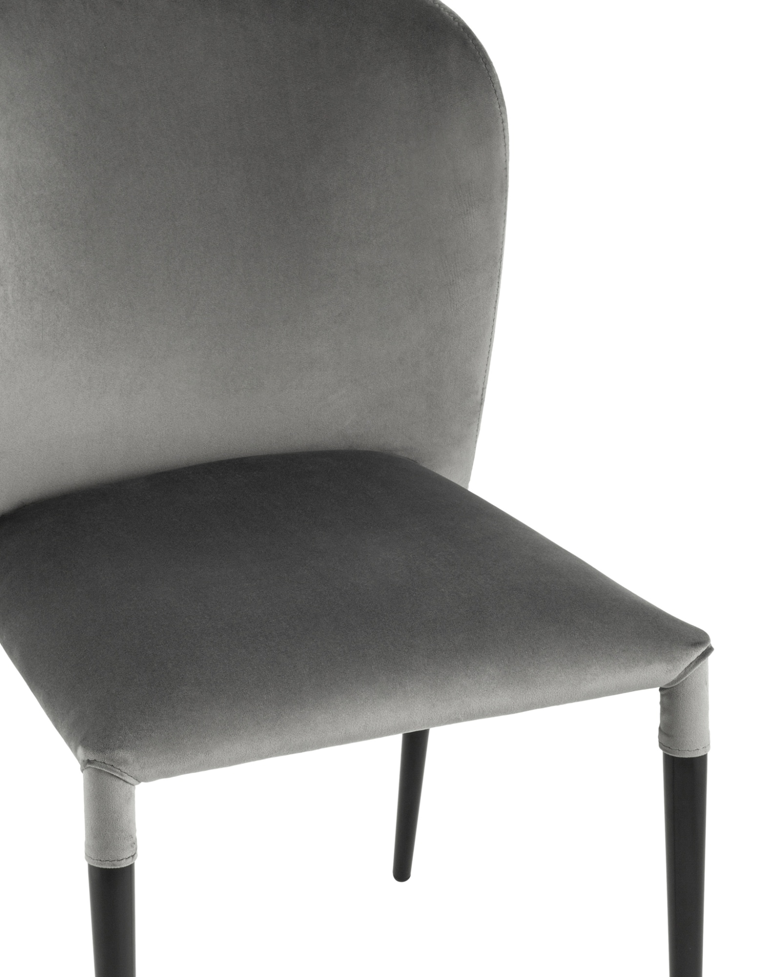 Стул Лори велюр серый Stool Group