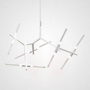 Люстра Агнес Chandelier Summer 10 White by ImperiumLoft