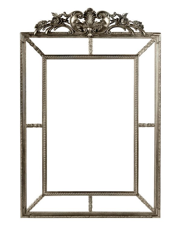 Настенное зеркало в раме Ланкастер Louvre Home LH201 Florentine Silver/19