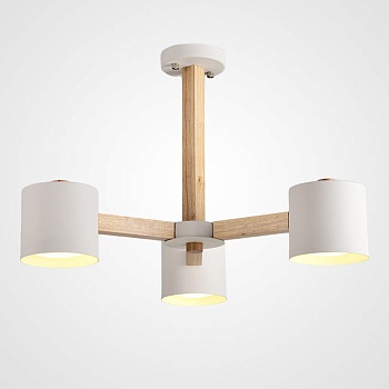 Люстра на штанге MALMO L3 White by ImperiumLoft