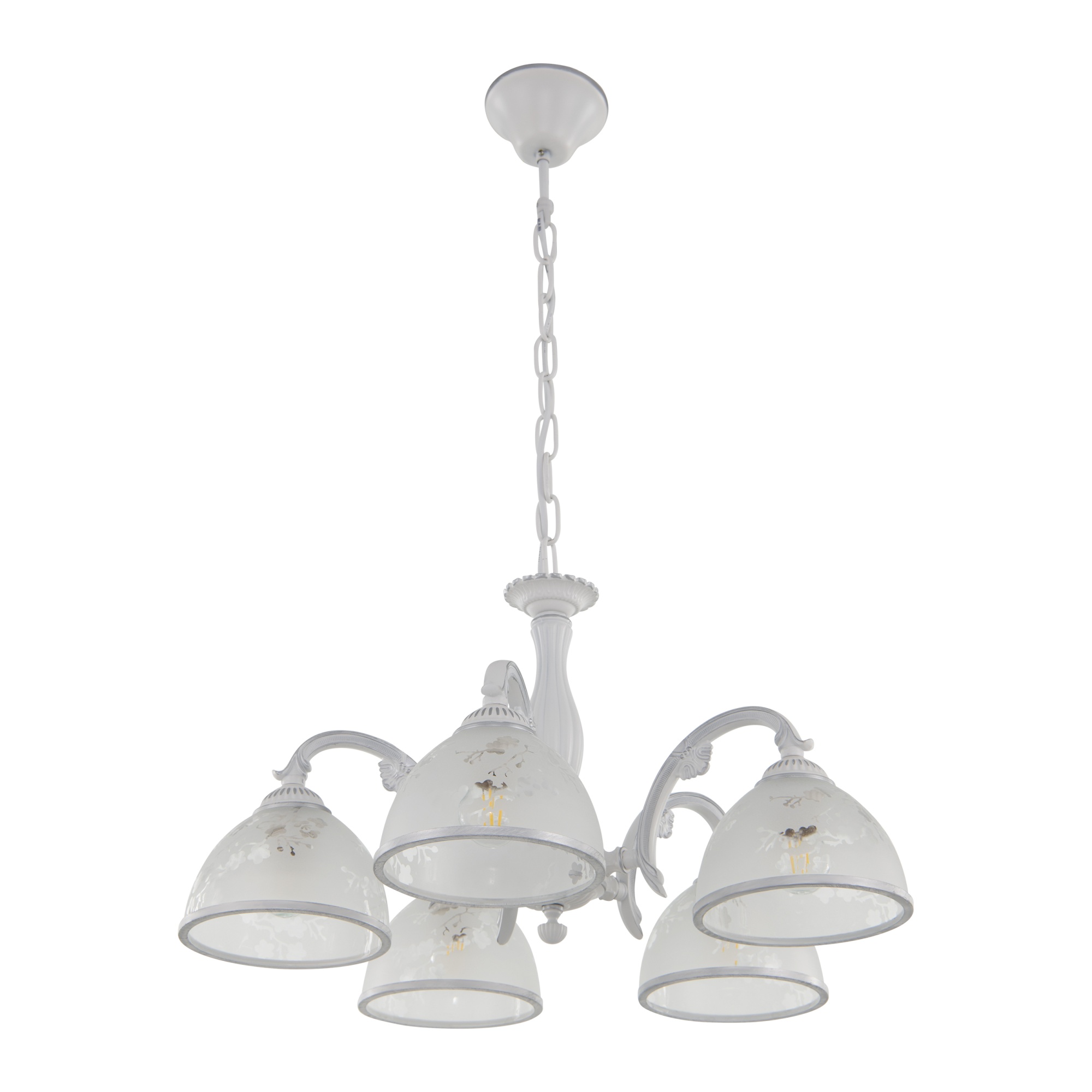 Люстра с плафонами 349737/5 WT+SL Arte Milano