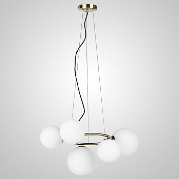 Подвесной светильник POLDI L5 Brass by ImperiumLoft