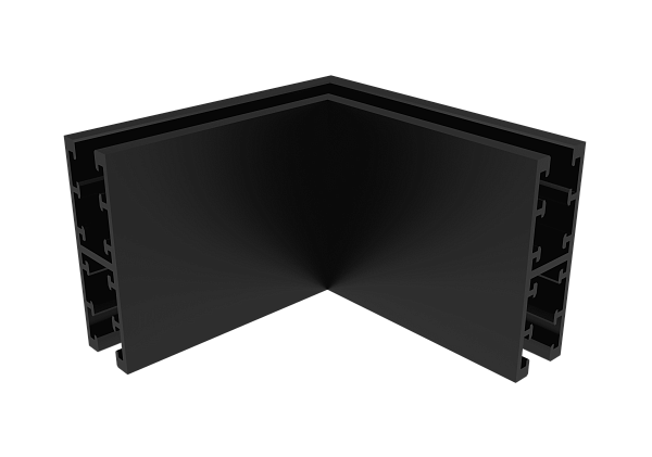 Соединитель для магнитного двустороннего шинопровода угловой Crystal Lux CLT 0.226 04 BL
