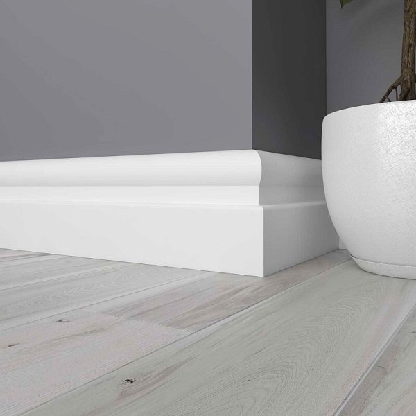 Плинтус Ultrawood арт. Base 0010 (2440 x 127 x 25 мм.)