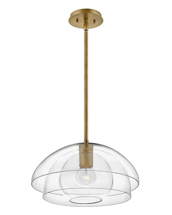 Золотой подвесной светильник Хатфилд Louvre Home LHLPN060424SWL