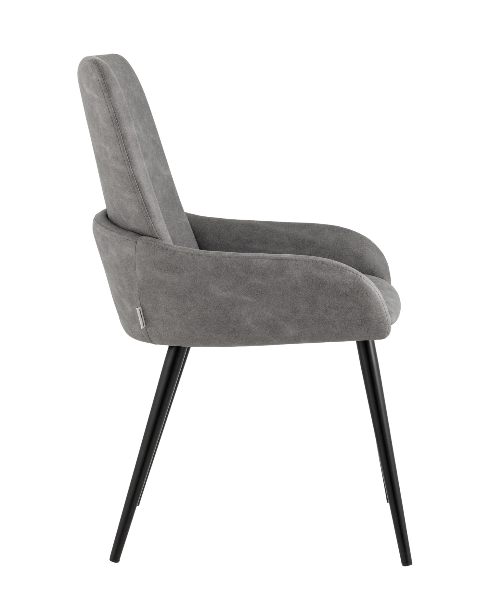 Стул Мюнхен искусственная замша серый Stool Group