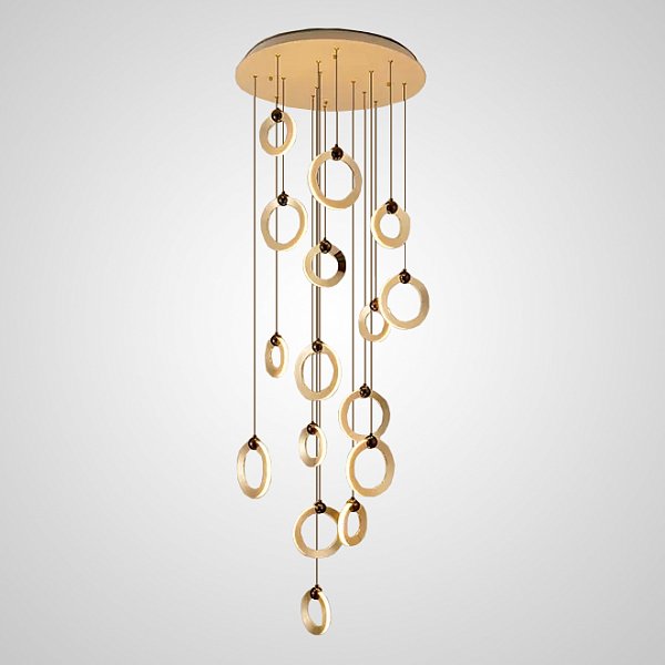Подвесной светильник KARI L16 Brass by ImperiumLoft