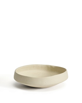 Кухонный поднос Mireni из папье-маше бежевый Ø 29 см La Forma (ex Julia Grup)