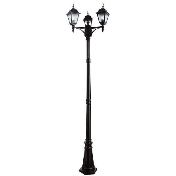 Садовый светильник Arte Lamp A1017PA-3BK